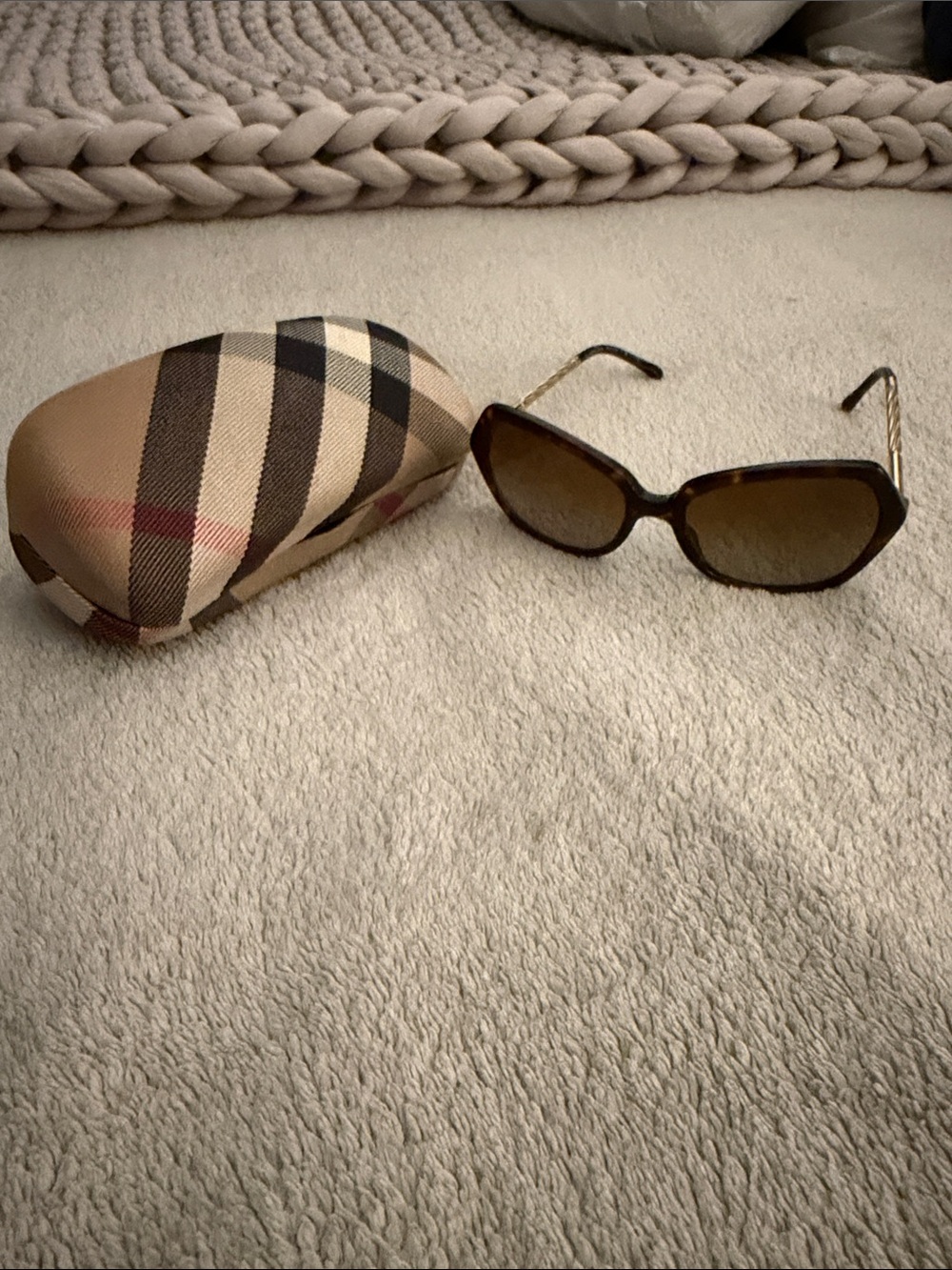 Brown Tortoiseshell Women's Sunglasses with Brown Gradient Lenses polarized